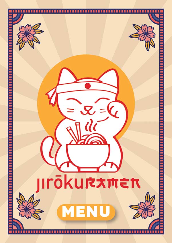 Menu Jirokuramen